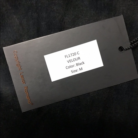 Lenor Romano Velour Men’s Sweater Shirt - Picture 4 of 5